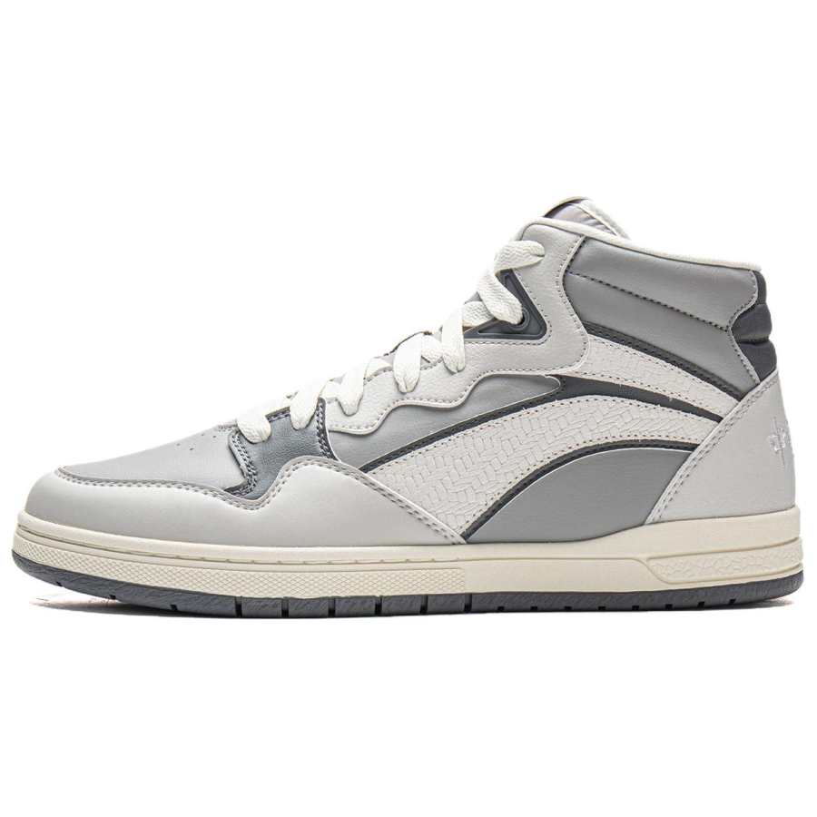 Li-Ning Li Ning Wave PRO S MID Coverage Mid top Skateboard Shoes Unisex Crystal Gray