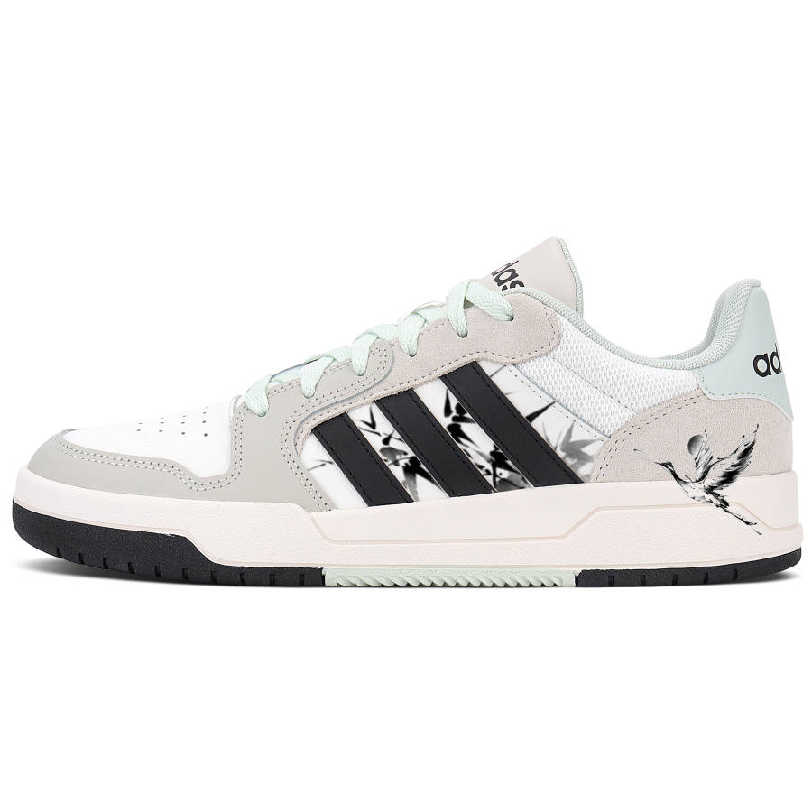 Adidas Neo Entrap Synthetic Leather, Split Cow Leather Slip Resistant Cushioning Lightweight Height Increasing Low top