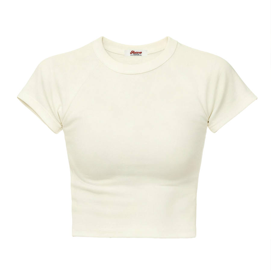 Aaisup T Shirts Women's White Crew Neck