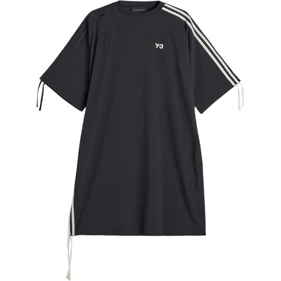 Y-3 Cinch 3 Stripes Oversized T-Shirt Dress