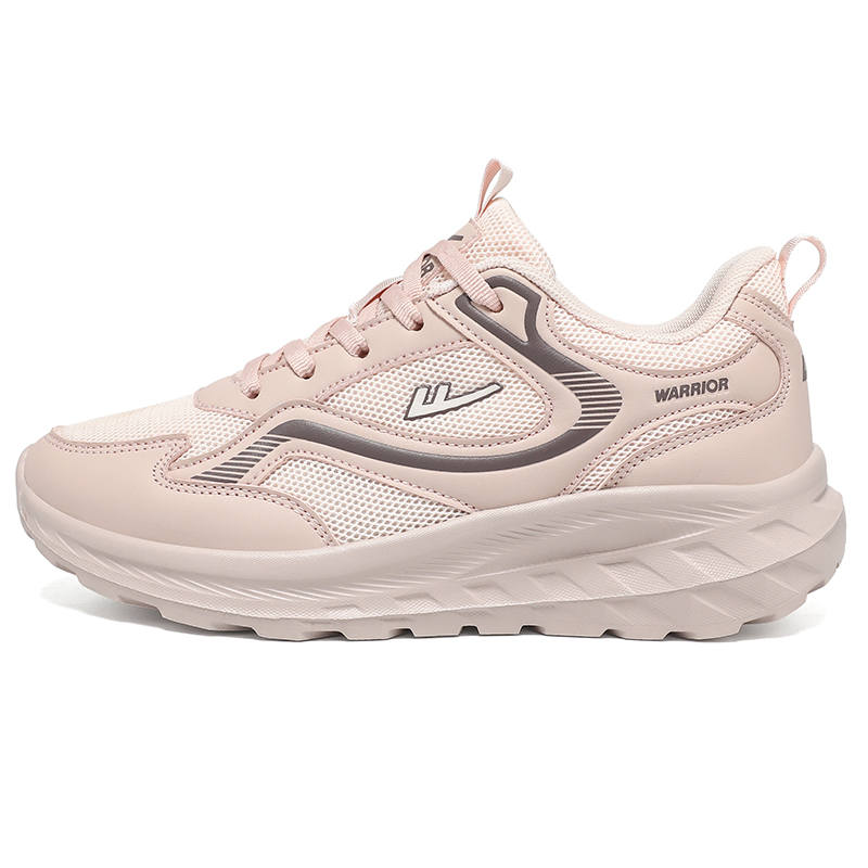 WARRIOR Abrasion Resistant Breathable Lightweight Height Increasing Low top Running Shoes Women's