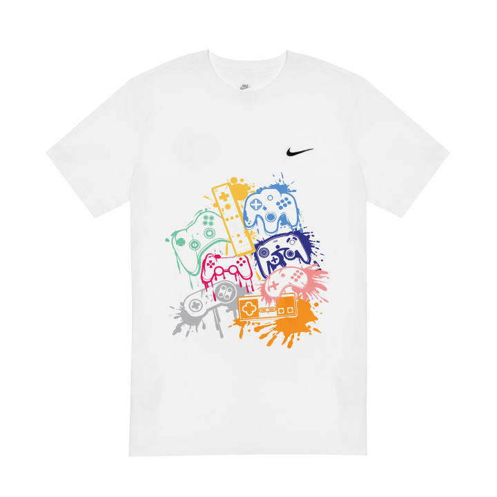 Nike Nike Sportswear T Shirts Unisex White Crew Neck Moderate