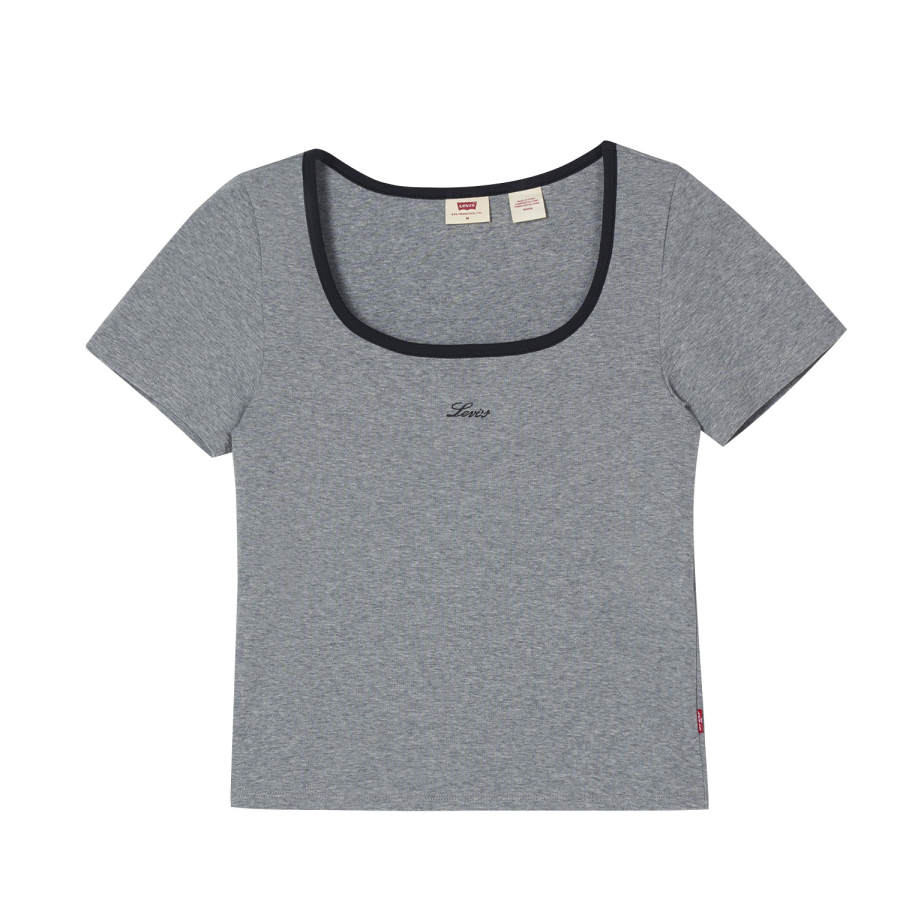 Levis Levis Regular Sleeve T Shirt Women's Gray