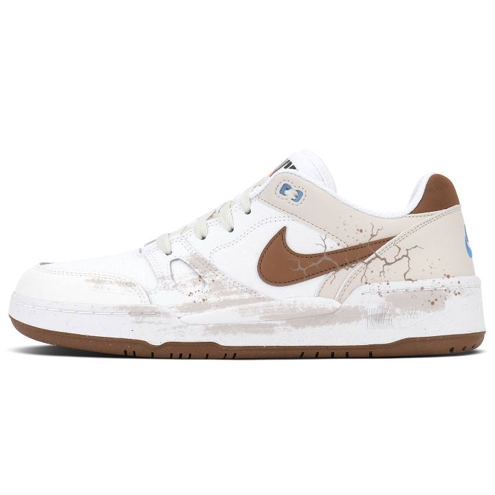 Nike Nike Full Force Cushioning Slip Resistant Low top Skateboard Shoes Unisex White