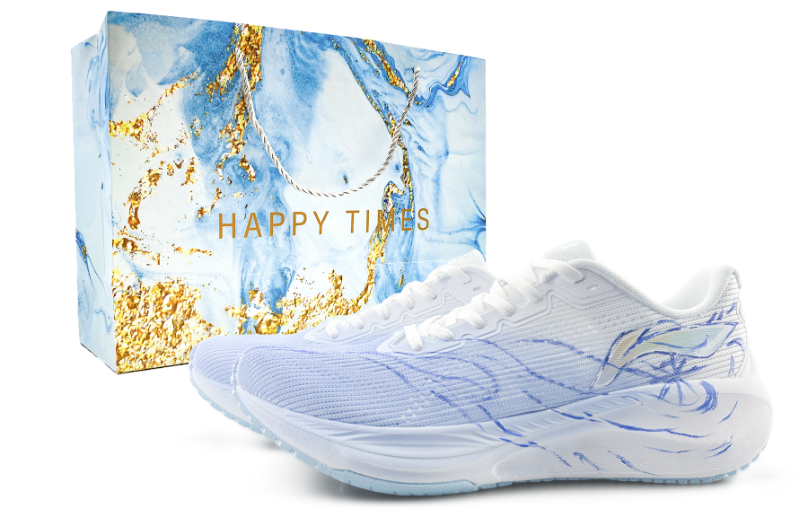 Li-Ning Li Ning Version 2.0 Cushioning Slip Resistant Low top Casual City Commuting Running Shoes Men's Blue