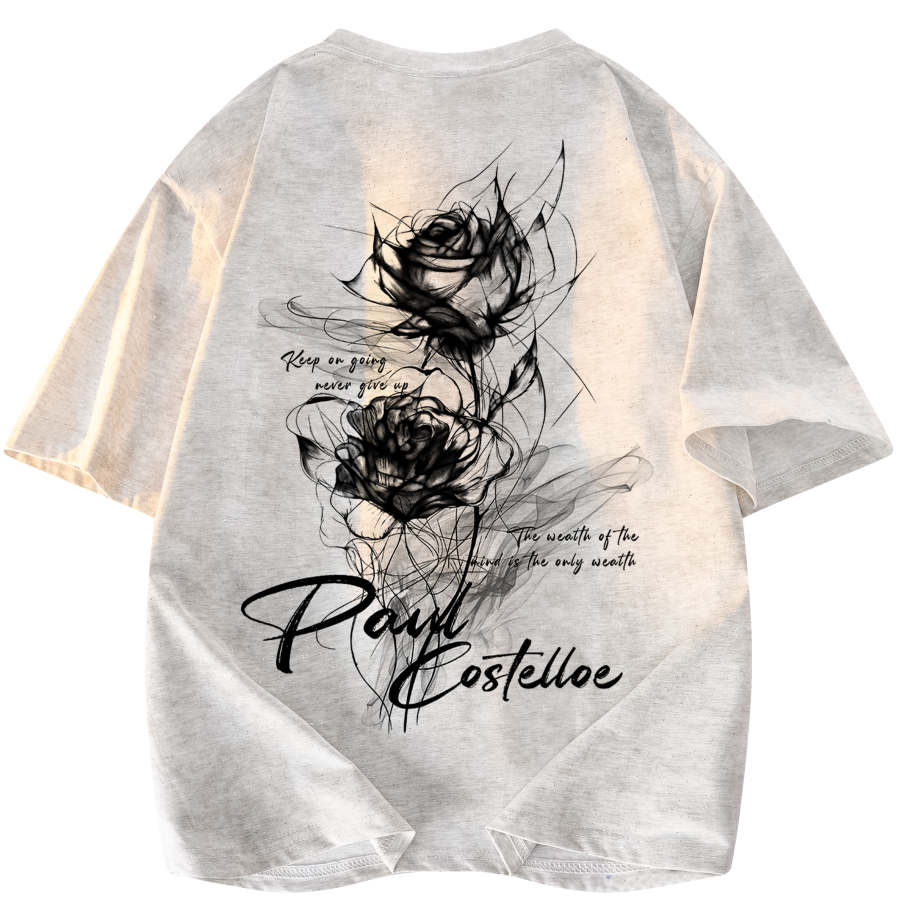 PAUL COSTELLOE Drop Shoulder Sleeve T Shirt Women's