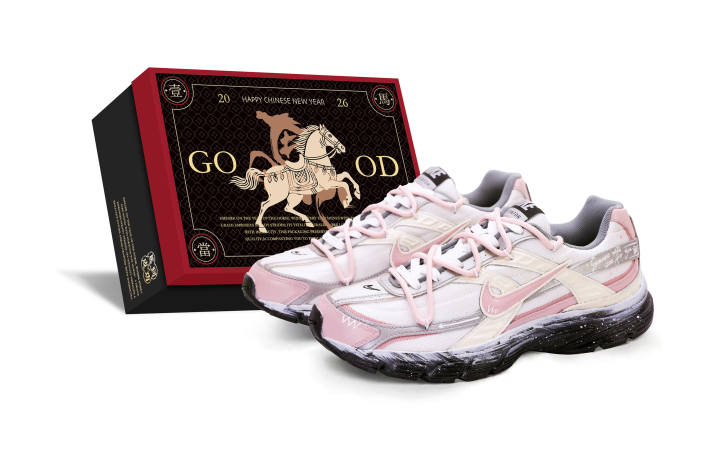 Nike Nike Initiator Abrasion Resistant Low top Casual Running Shoes Men's Silver Pink