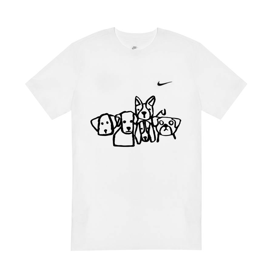 Nike Nike Sportswear T Shirts Unisex White Crew Neck Moderate Straight Fit