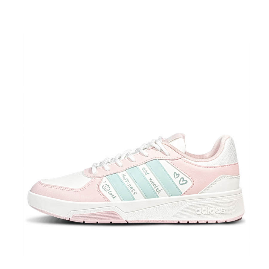 Adidas Adidas COURTBEAT Peach Aroma Mint Low top Skateboard Shoes Unisex Blue Pink