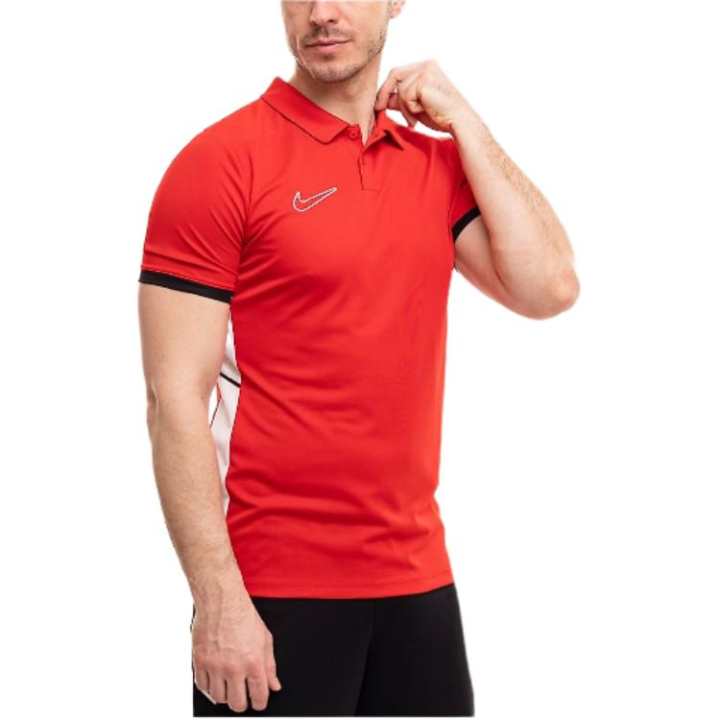 Nike Nike Dri Fit Polo Shirts Men's Red Lapel Moderate