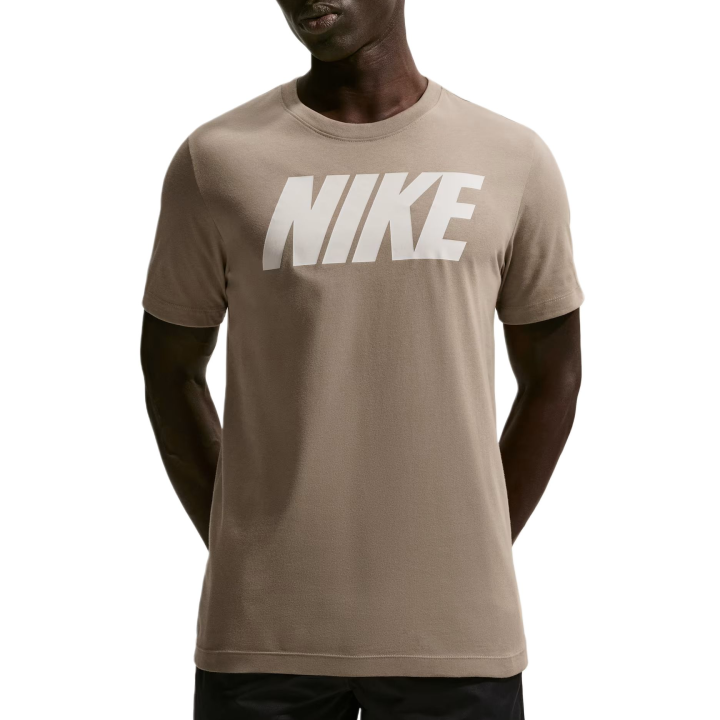 Nike Nike T Shirts Men's Khaki Crew Neck Moderate
