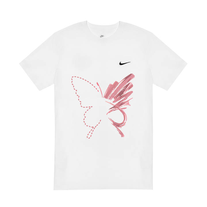 Nike Nike Sportswear T Shirts Unisex White Crew Neck Moderate