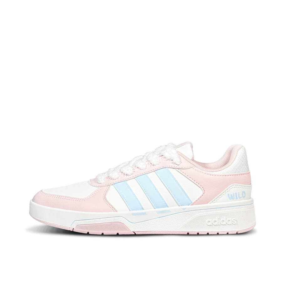 Adidas Adidas COURTBEAT Velvet Mist Pink Blue Low top Skateboard Shoes Unisex Blue Pink