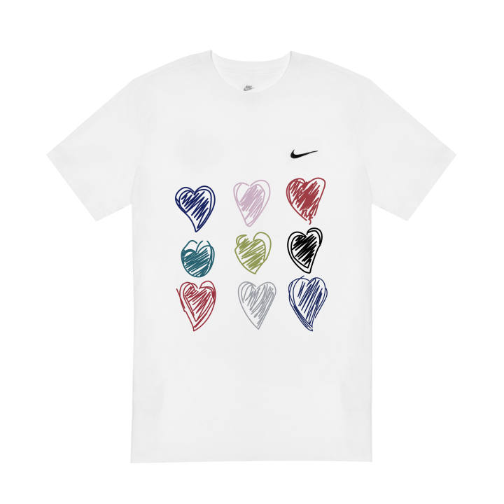Nike Nike Sportswear T Shirts Unisex White Crew Neck Moderate Straight Fit