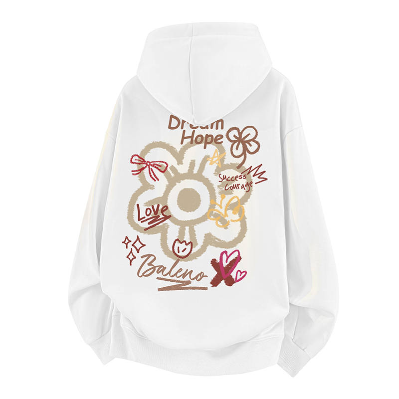 BALENO Sweatshirts Unisex Hooded Moderate Heavyweight