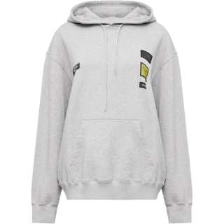 MM6 Maison Margiela patch hooded jacket