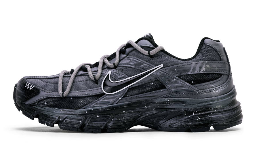Nike Nike Initiator Abrasion Resistant Slip Resistant Low top Casual Running Shoes Men's Black Gray