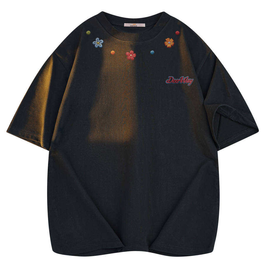 DEERWAY T Shirts Unisex Crew Neck Moderate Straight Fit