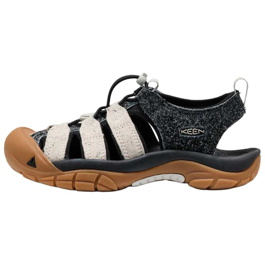 Keen Newport Breathable Grip Support Quick Dry River Trekking Shoes Women's Black Beige
