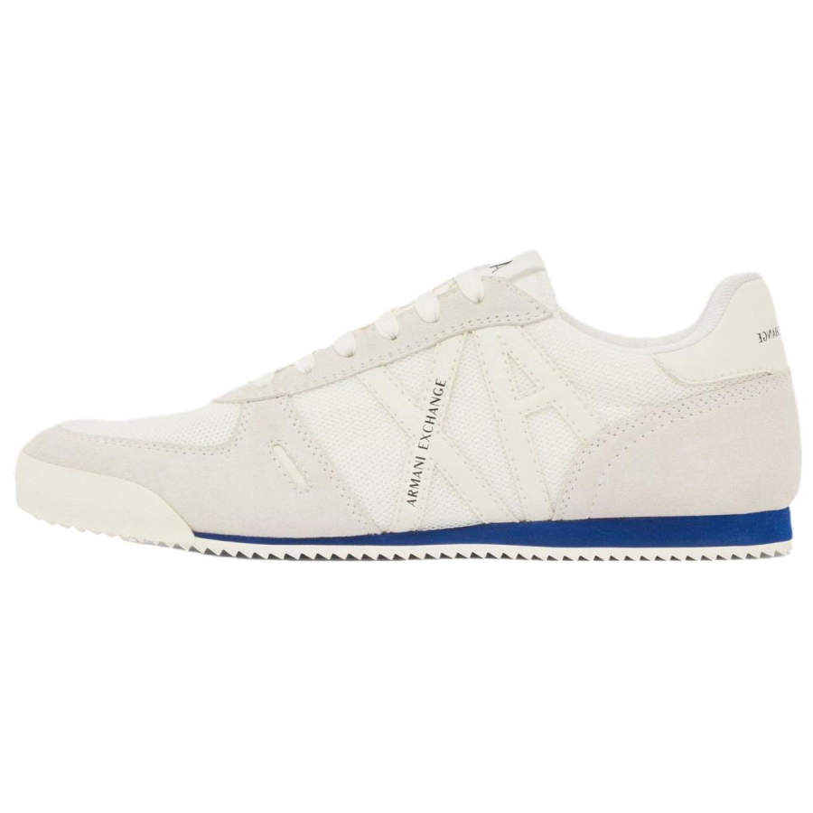 ARMANI EXCHANGE ARMANI EXCHANGEAE Urban Abrasion Resistant Low top Casual Shoes 1.5cm Men's Ecru