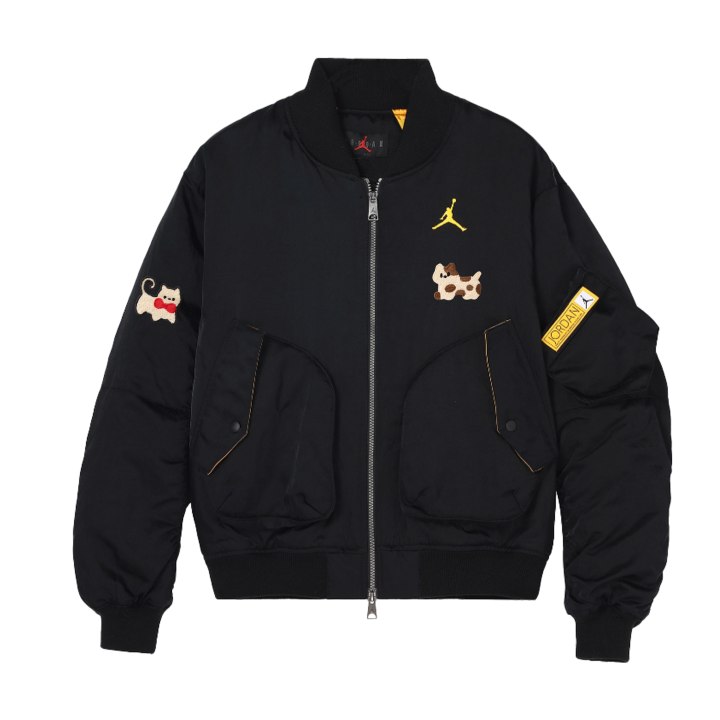 Jordan Jordan Legacy Jackets Unisex Black Baseball Collar Moderate Other