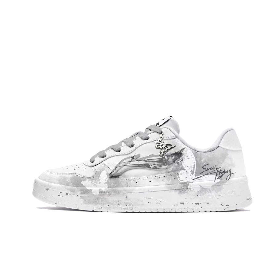 Li-Ning Li Ning Floating Boat Skateboard Shoes Women's Low Top Black/White