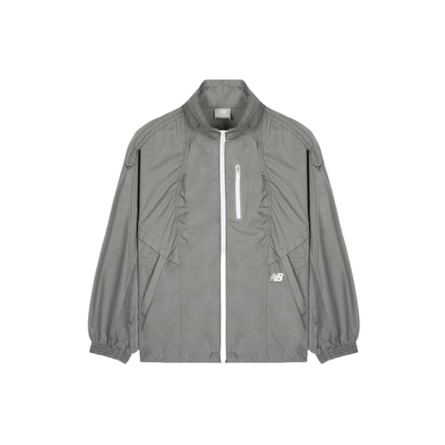 New Balance New Balance Jackets Women's Bright Gray Stand Collar Moderate Other