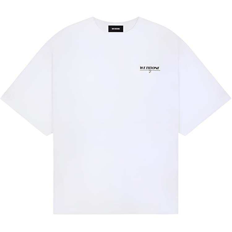 WE11DONE WE11DONE T Shirts Unisex White Crew Neck