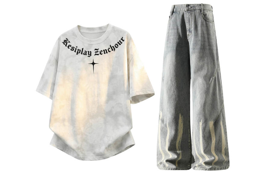 GWAF Casual Sportswear Unisex Crew Neck Moderate