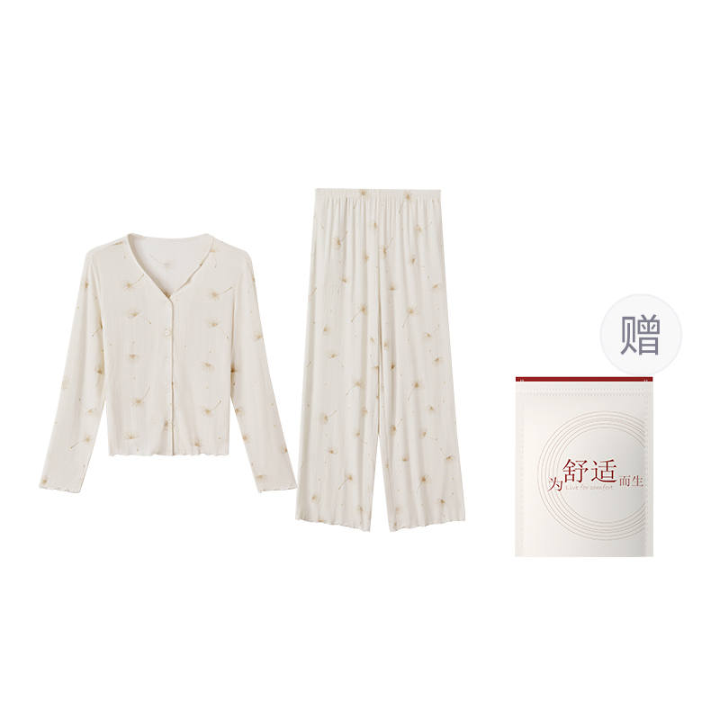 HONGDOUJUJIA Pajama Set Women's Shopping Bag