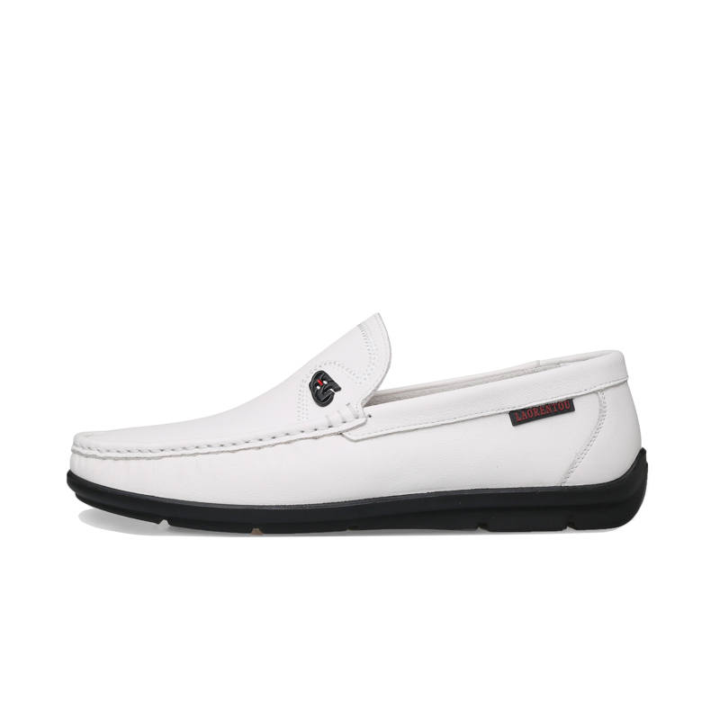 LAORENTOU Top Grain Cow Leather Casual Leather Shoes Men's