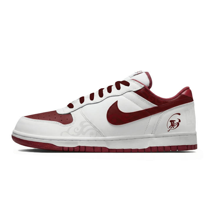 Nike Nike Big Skateboard Shoes Men's Low Top Red