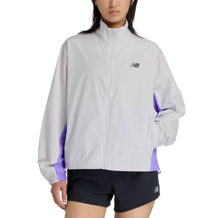 New Balance New Balance Jackets Women's Gray Quality Stand Collar Moderate Other