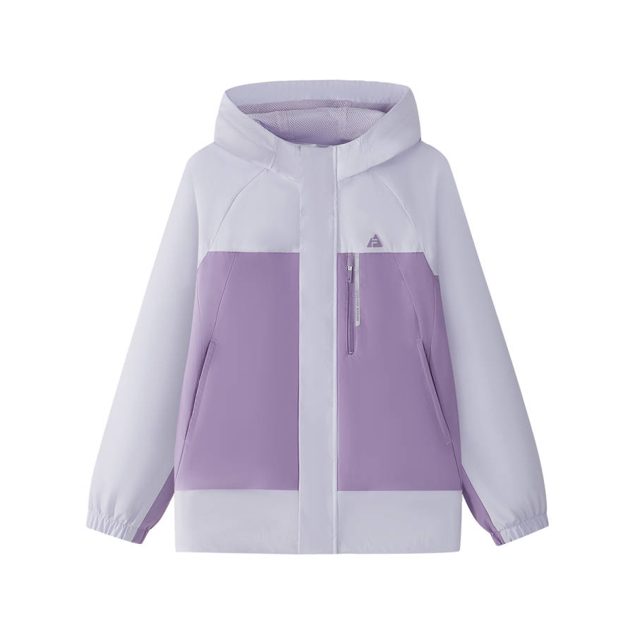 FILA KIDS Jacket Loose Fit Light Purple Kids'