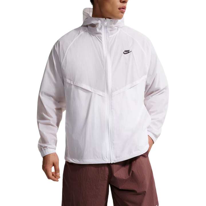 Nike Nike WINDRUNNER Jackets Men's White/Black Hooded Non Detachable Moderate Other