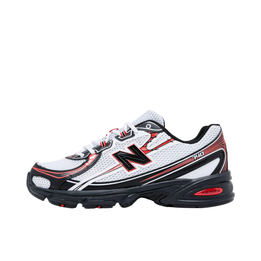 New Balance New Balance NB 740 Mesh Cushioning Abrasion Resistant Breathable Slip Resistant Low top Running Shoes Men's D Width