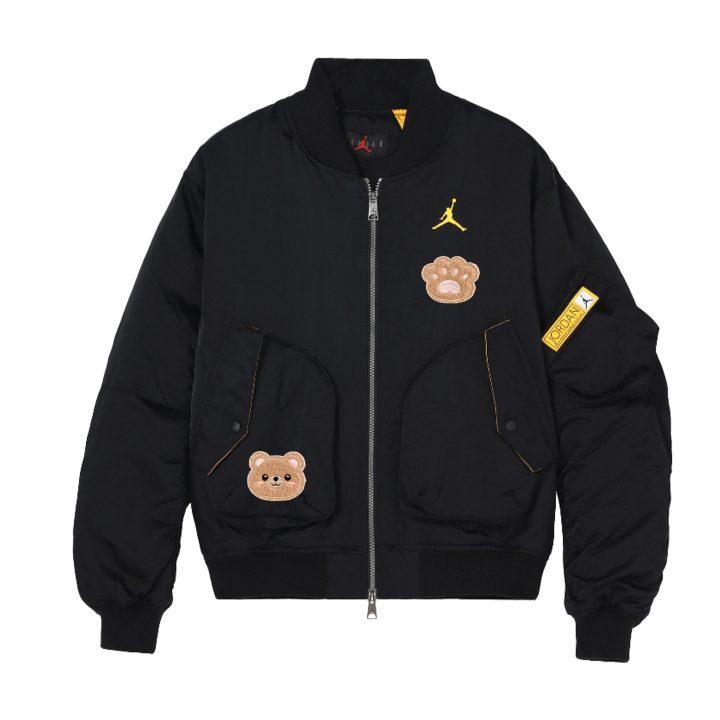 Jordan Jordan Legacy Jackets Unisex Black Baseball Collar Moderate Other