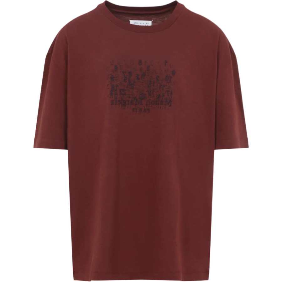 Maison Margiela Numeric Logo Print T-Shirt