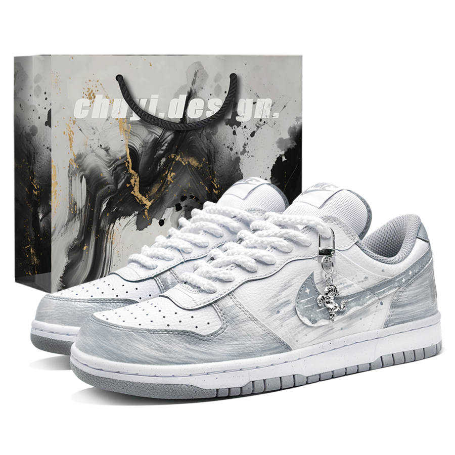 Nike Nike Big Low Lux Shopping Bag, 1 Inch Gray CNY Horse Year Collection, New Year's Day Culture V