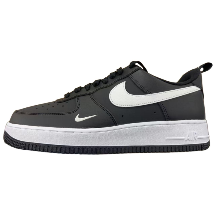 Nike Nike Air Force 1 Breathable Skateboard Shoes Men's Black