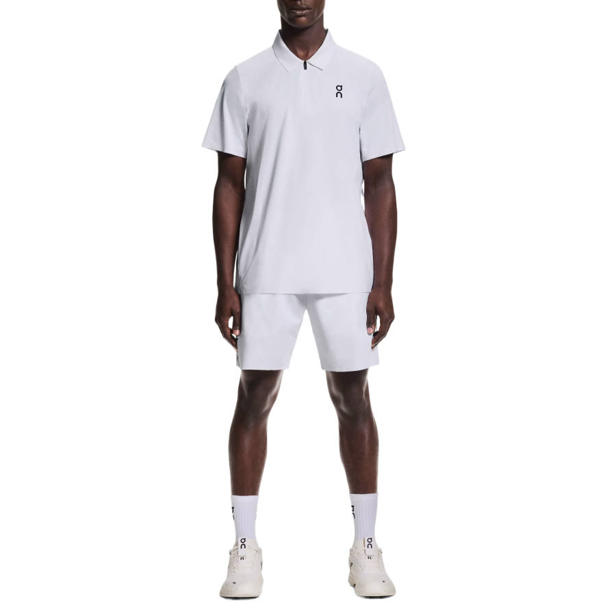 On On Polo Shirts Men's White Moderate