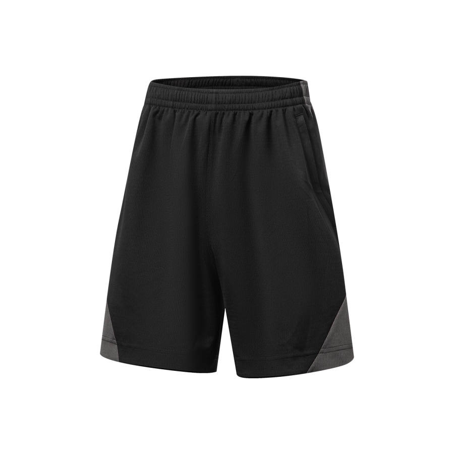 Li-Ning Li Ning Basketball Collection Basketball Shorts Men's Black/Black Pine Gray Moderate