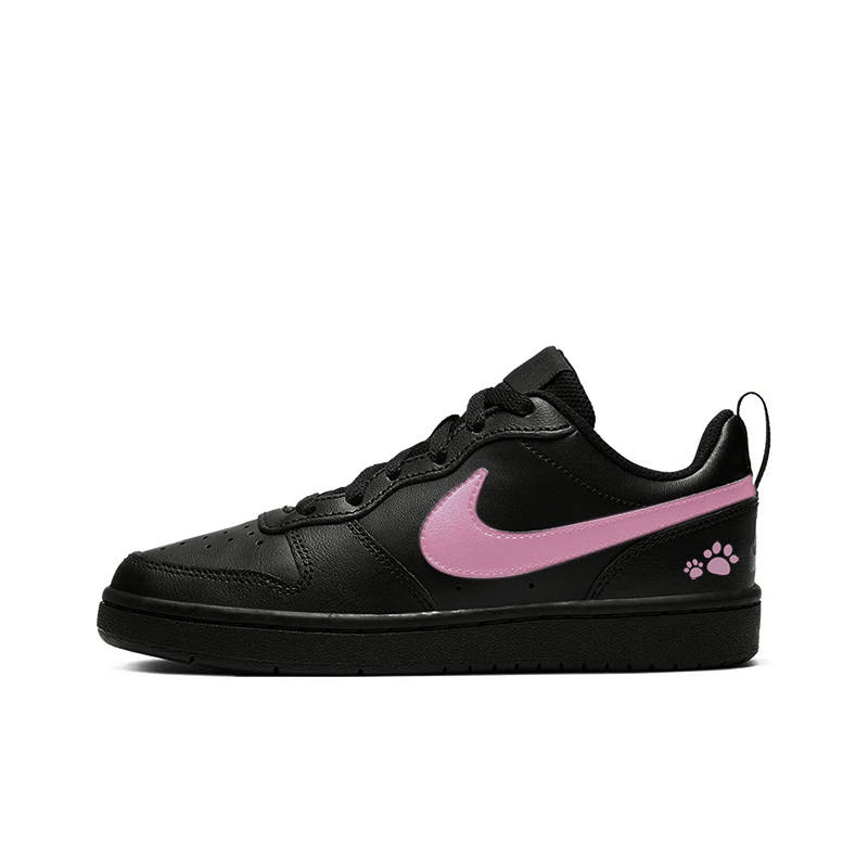 Nike Nike Court Borough Synthetic Leather Low top Skateboard Shoes
