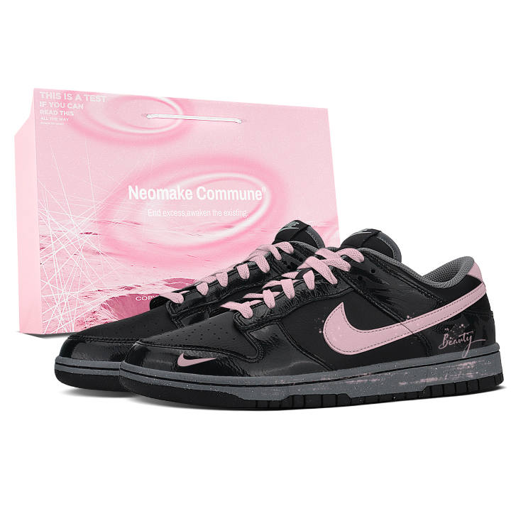 Nike Nike Dunk Skateboard Shoes Unisex Low Top Pink