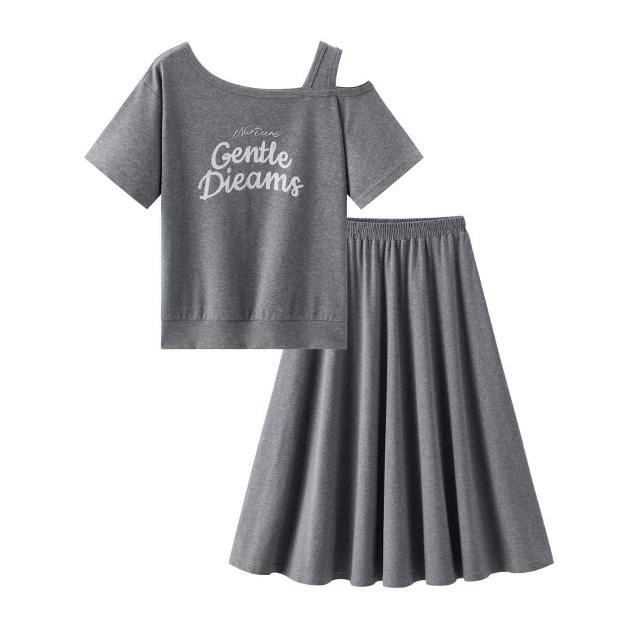 Semir Mall Same Style Women's Apparel Two Piece Skirt Sets Women's Moderate