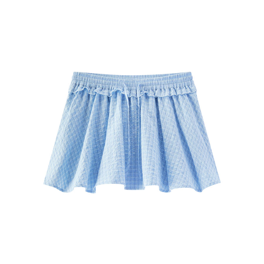 Semir Casual Short Skirts Women's Blue Tone 00388 Moderate Short A Line Skirt