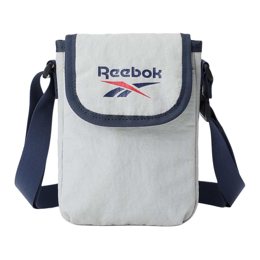 Reebok Fabric Crossbody Bags Regular Unisex Beige Gray
