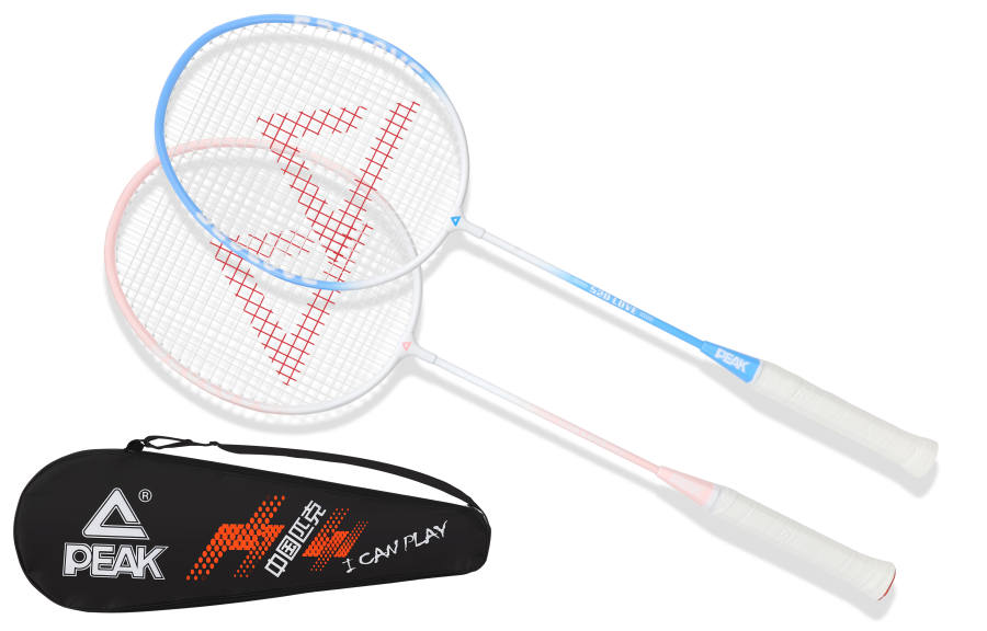 PEAK Super Light 520LOVE Iron Alloy Badminton Rackets Control Type All around Defense Entry level 675mm Unisex 3U/G6