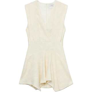 IRO NIGHT Sleeveless Dresses Women's IVX/Ecru V Neck Moderate Short