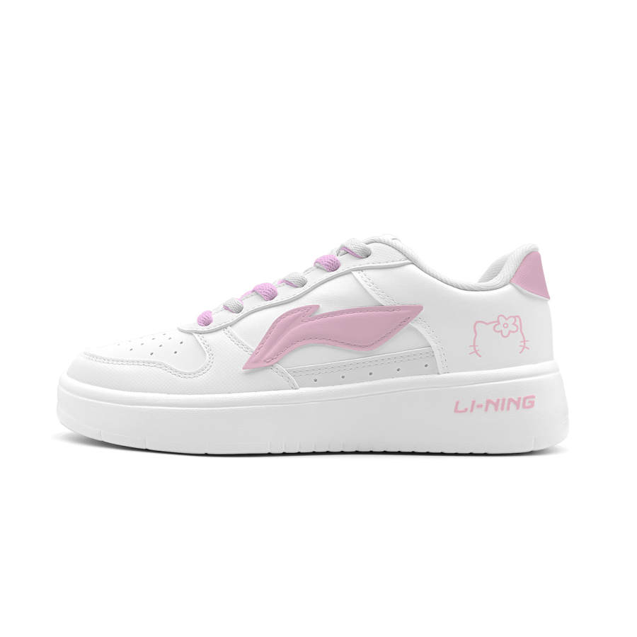 Li-Ning Li Ning Low top Skateboard Shoes Women's White Pink